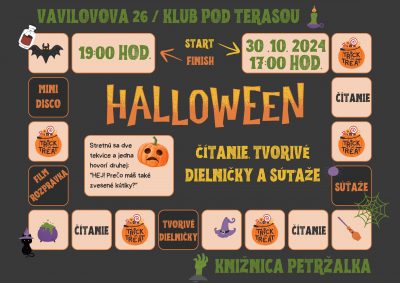 Halloween v knižnici